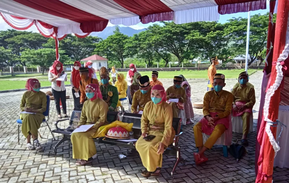 SMKN 1 Bulango Utara memenangkan Lomba Molapi Saronde
