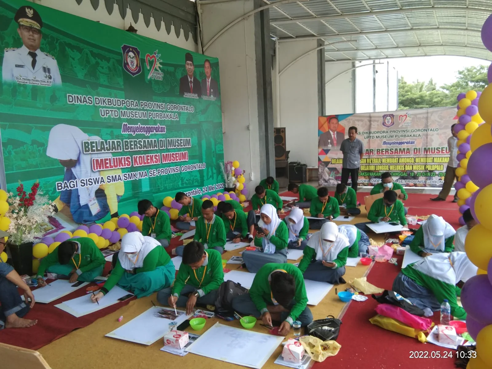 Koleksi Museum Jadi Tema Belajar Bersama Melukis