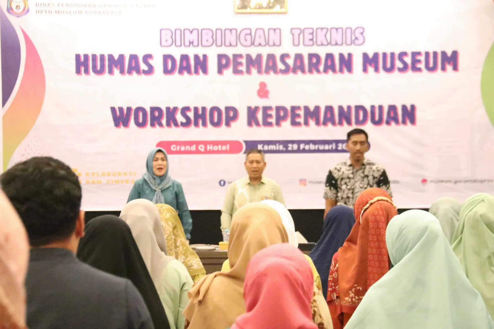 Tingkatkan SDM Museum gelar Bimtek dan Workshop Kepemanduan