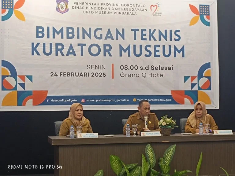 Kadis Dikbud Buka kegiatan Bimtek Kurator Museum