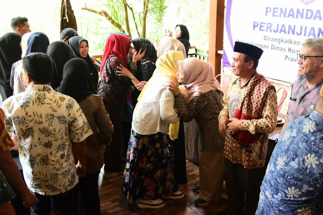 Sambut Ramadan 1446 H, Dinas Kominfotik Gorontalo Laksanakan Halalbihalal