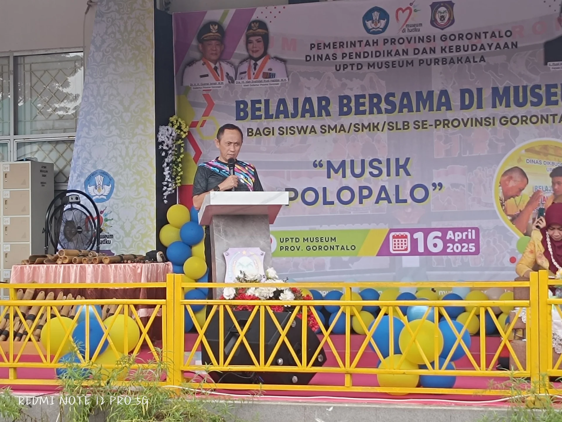 Belajar Memainkan Polopalo Mengawali BBM 2025