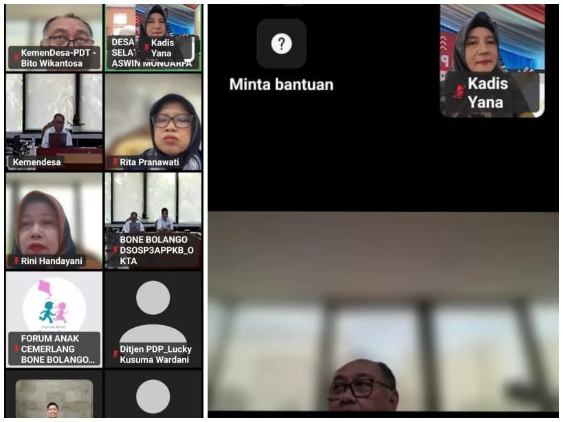 Dukungan Penuh Dinas PPPA Gorontalo , Desa Ayula Selatan Masuk 12 Finalis Lomba Inovasi  DRPPAP