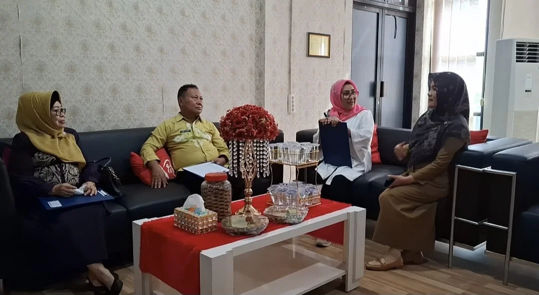 Tim Penilai Lomba Dekorasi Sambangi Dinas PPPA Provinsi Gorontalo, dalam Rangka Peringatan HUT ke-80 RI
