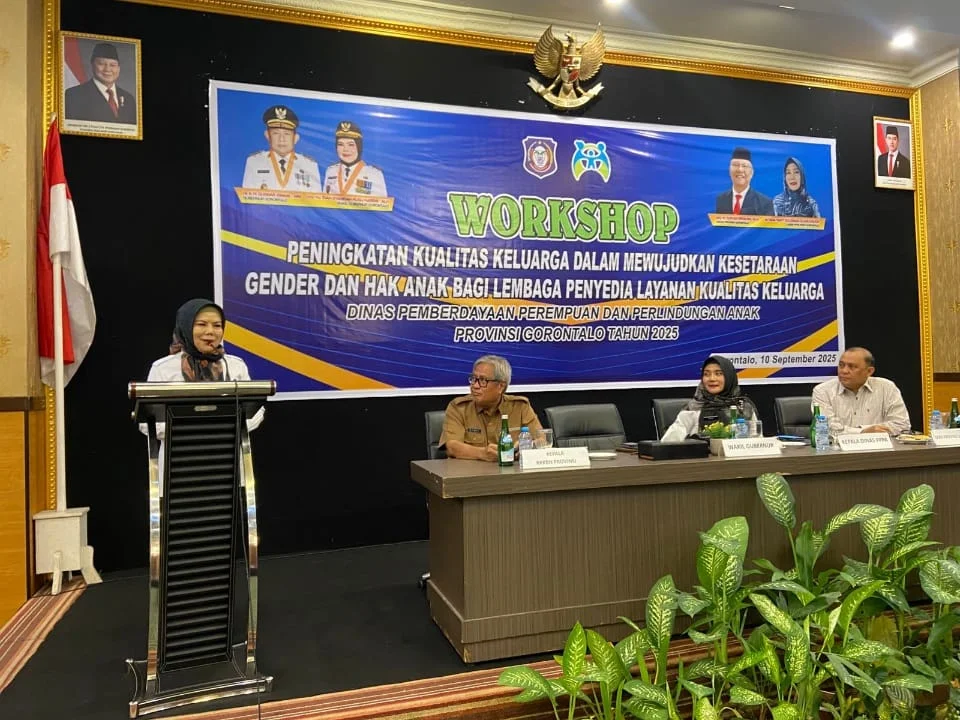 Wakil Gubernur Gorontalo Dorong Penguatan Peran Keluarga Lewat Workshop