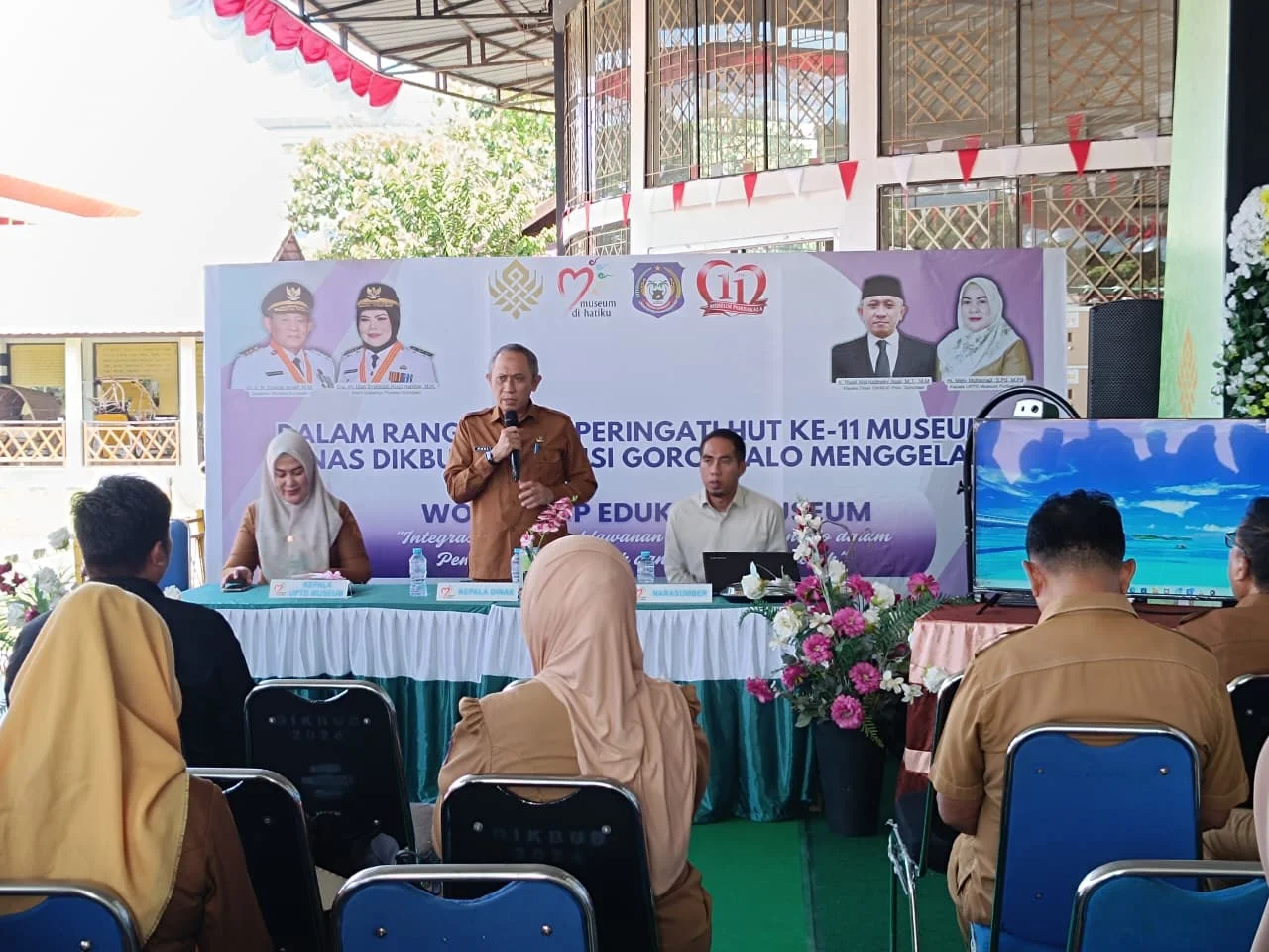 Kadis Dikbud Buka Workshop Edukatif Museum 2025