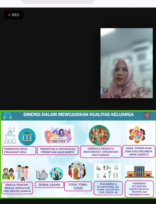 Kadis PPPA Gorontalo Paparkan Peran Pemerintah dalam Perlindungan Perempuan Lewat Webinar