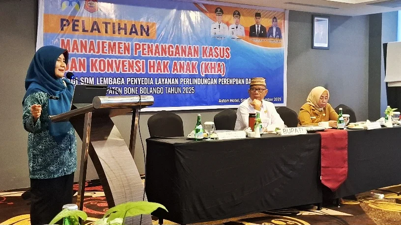 Perkuat Perlindungan Anak, Kadis PPPA Gorontalo Jadi Narasumber Pelatihan Manajemen Kasus