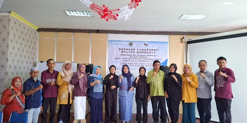 Menerima Kehadiran Yayasan Helen Wiberty, Dinas PPPA Tingkatkan Pemahaman Bahasa Isyarat