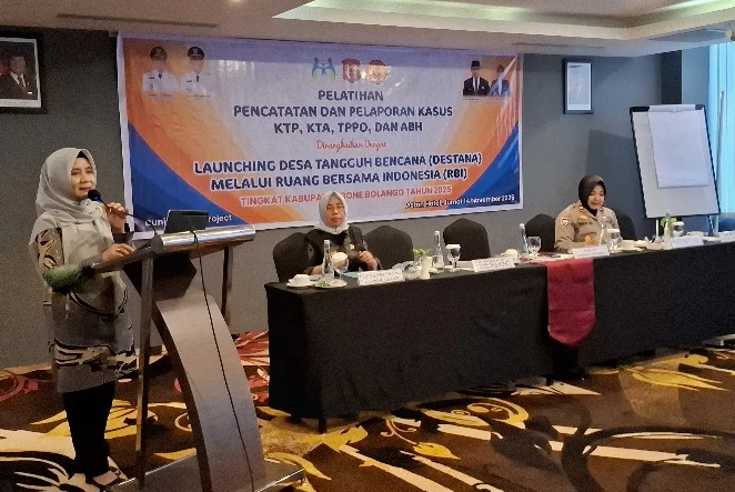 Kadis PPPA Provinsi Gorontalo Tekankan Keberanian Melapor dalam Penguatan Sistem Pencatatan dan Pelaporan Kasus Kekerasan