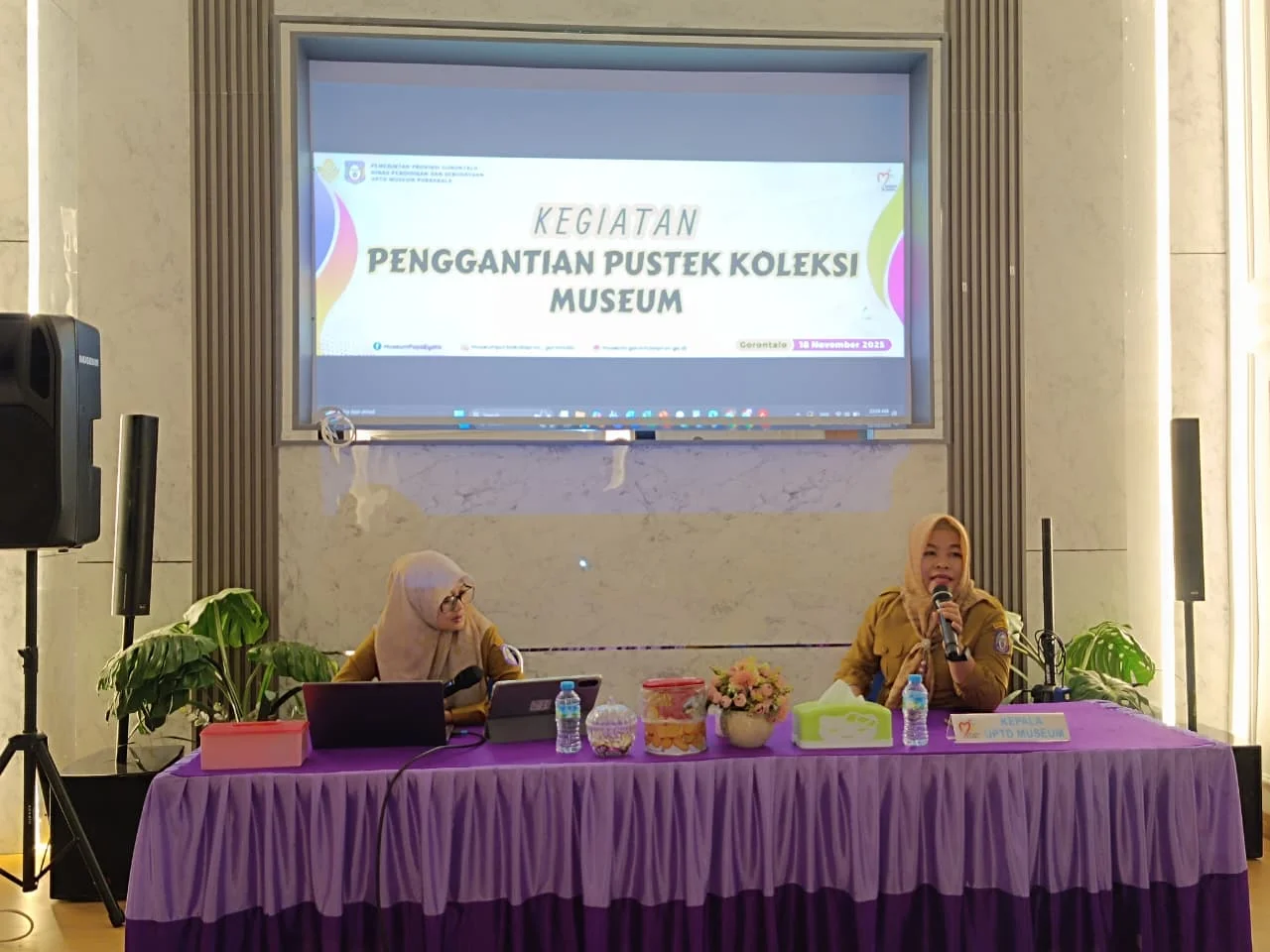 Museum Provinsi Gorontalo Laksanakan Pemaparan Hasil Penggantian Pustek
