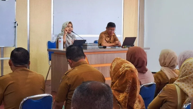  Usai di Lantik, Kadis PPPA - PMD Pimpin Rapat Perdana Sekaligus Perkenalan