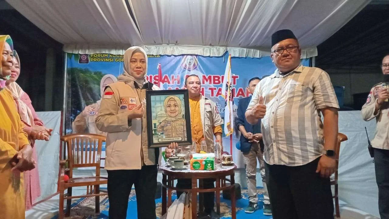 Reflin Buata Emban Ketua Pembina Tagana Provinsi Gorontalo