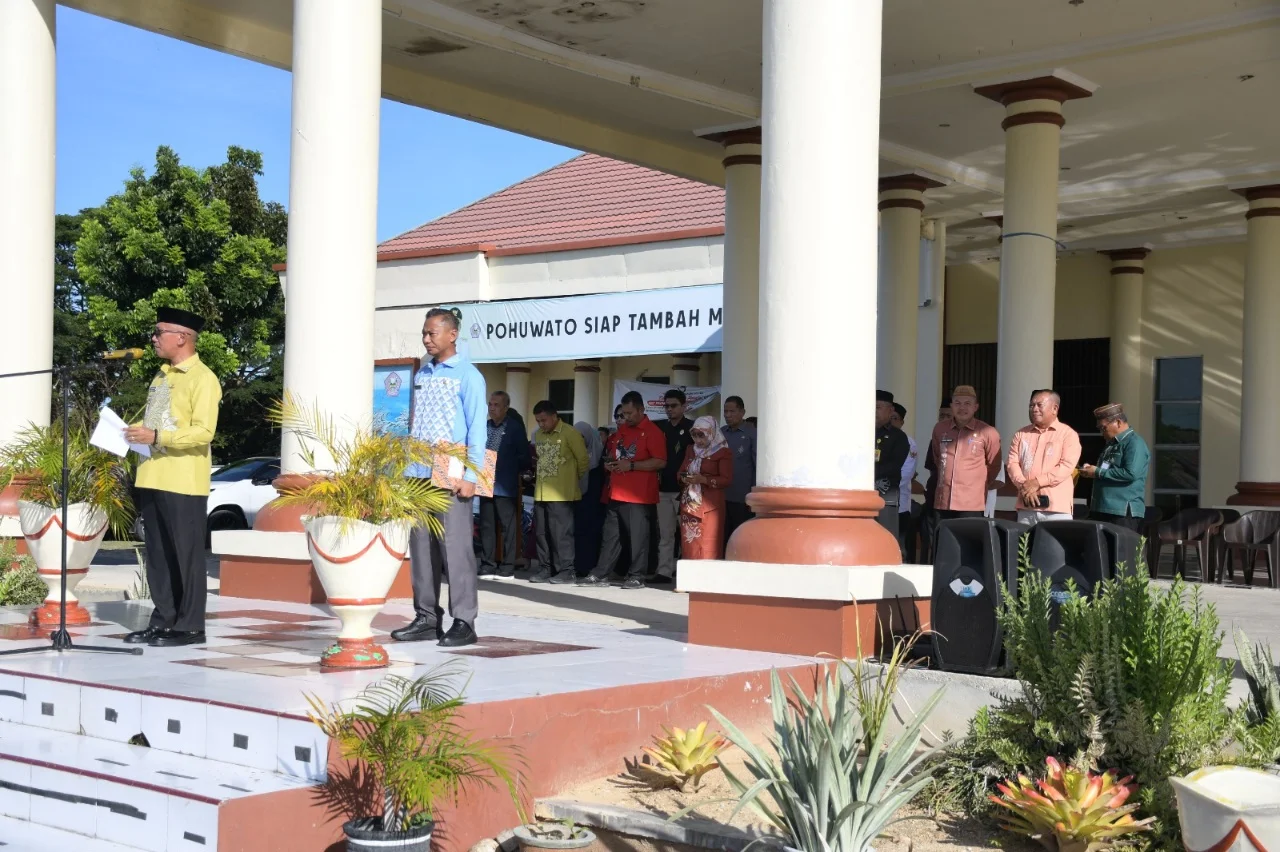Pemerintah Kabupaten Pohuwato Gelar Apel Akbar Hari Desa Nasional 2026, Dihadiri Perwakilan DPPPA serta PMD Provinsi Gorontalo
