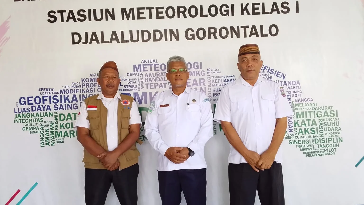 BPBD Provinsi Koordinasi dengan Stasiun Meteorologi Kelas I  Djalaluddin Gorontalo Terkait Prakiraan Cuaca 