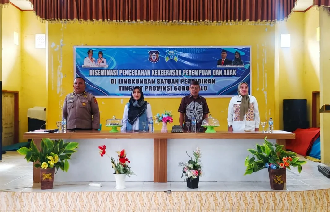 DPPPA-PMD Provinsi Gorontalo Gelar Diseminasi Pencegahan Kekerasan Perempuan dan Anak di SMAN 1 Telaga