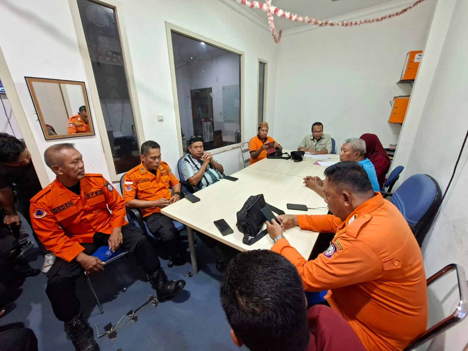 Pertemuan Perdana Bidang Kedaruratan dan Logistik BPBD Provinsi Gorontalo: Semangat Kebersamaan