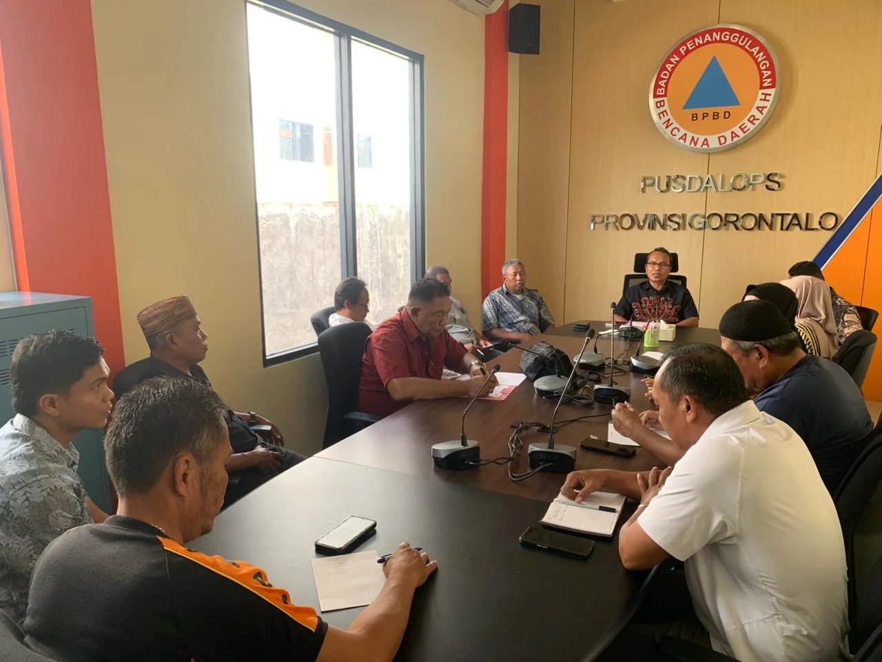 Bidang Kedaruratan dan Logistik BPBD Provinsi Gorontalo Gelar Rapat Kesiapan Peralatan Kebencanaan 