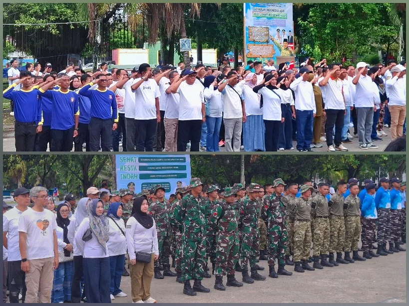 DPPPA-PMD Hadiri Apel Pencanangan Gerakan Indonesia Asri di Menara Limboto.