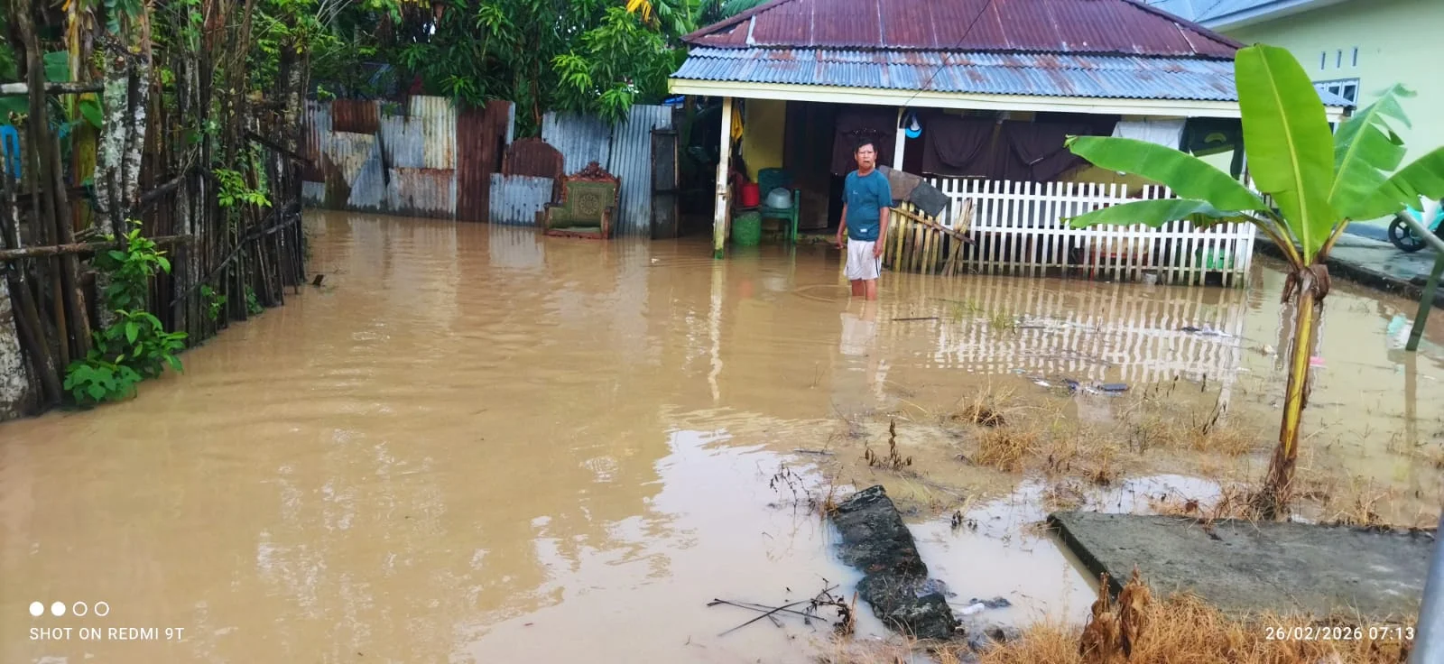 19 Rumah di Kecamatan Tibawa Kabupaten Gorontalo Terdampak Banjir
