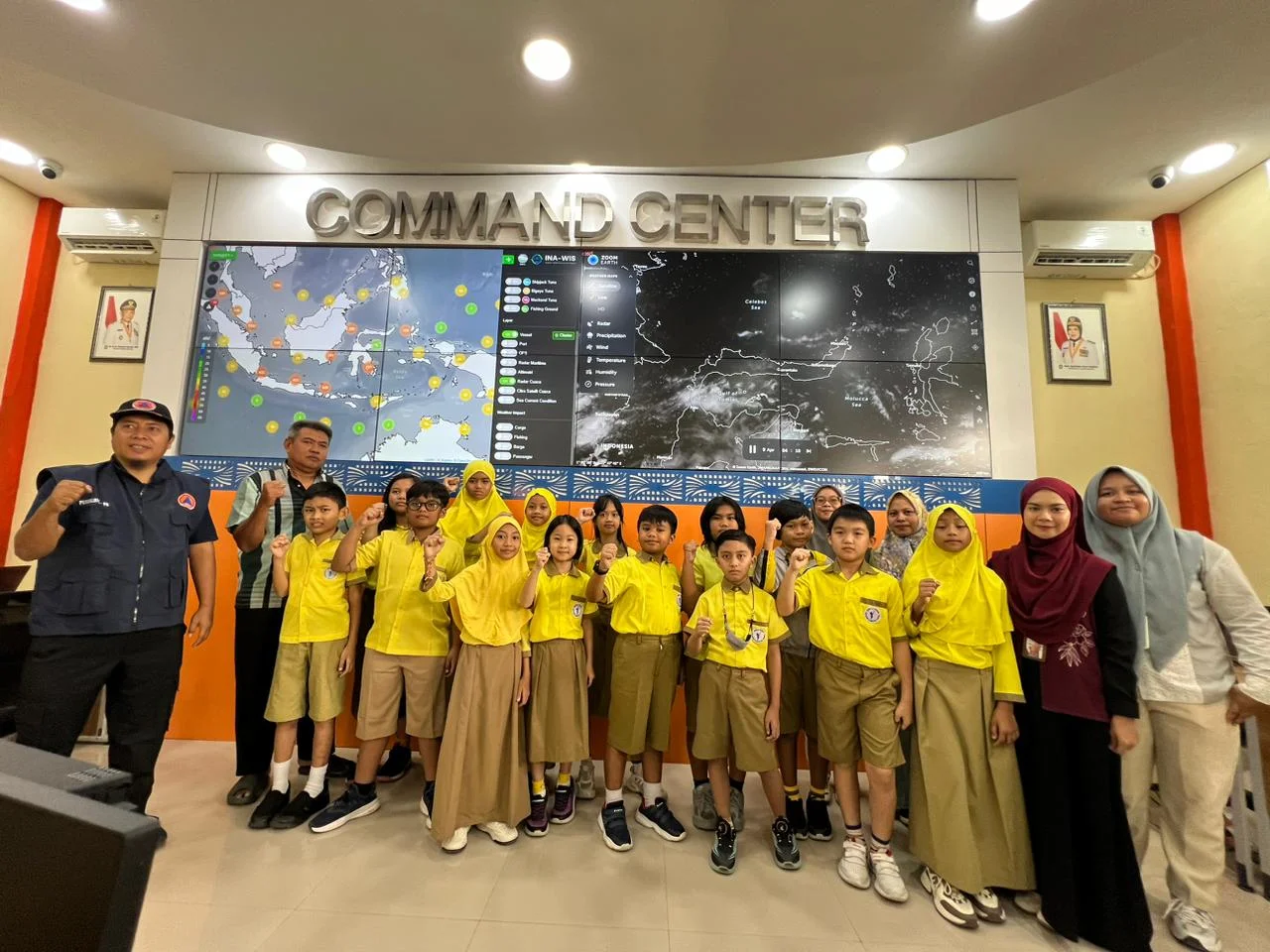 14 Siswa Brillikids School Belajar Leadership di BPBD Provinsi Gorontalo