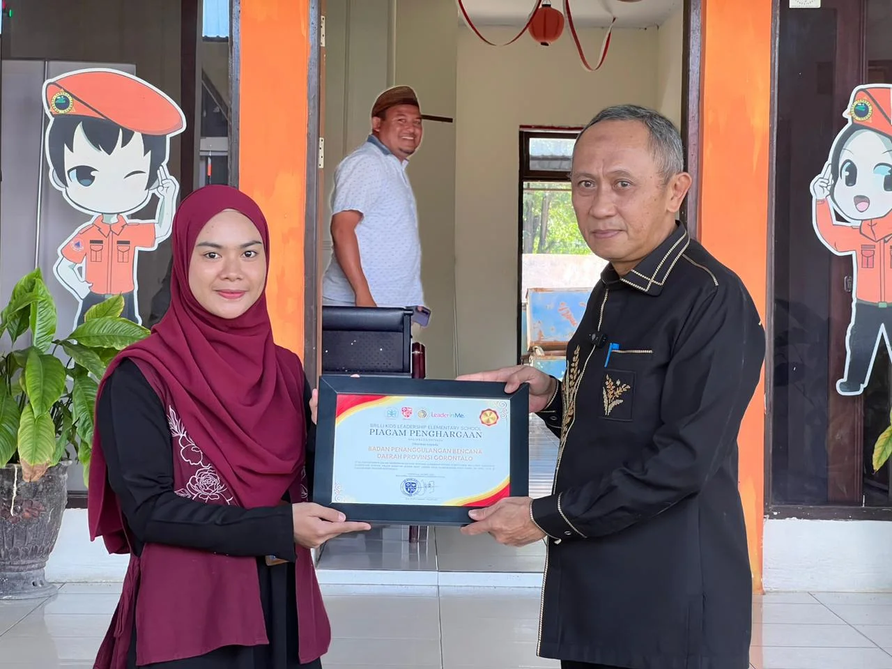 BPBD Provinsi Gorontalo Dapat Penghargaan dari Brillikids School