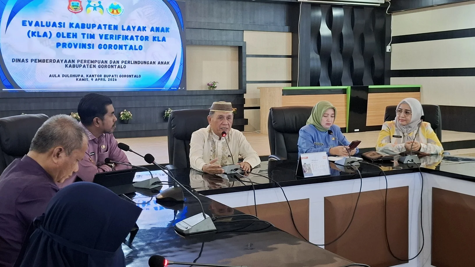 Tim Verifikator KLA Provinsi Gorontalo Melakukan Monitoring dan Evaluasi Kesiapan Kabupaten/Kota layak anak di Dua Kabupaten