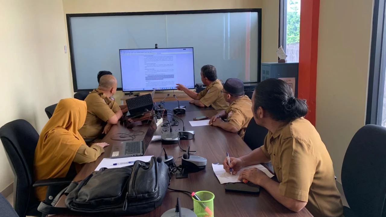 Bidang Pencegahan dan Kesiapsiagaan BPBD Provinsi Gelar Rapat Persiapan Penanggulangan Bencana Gorontalo 