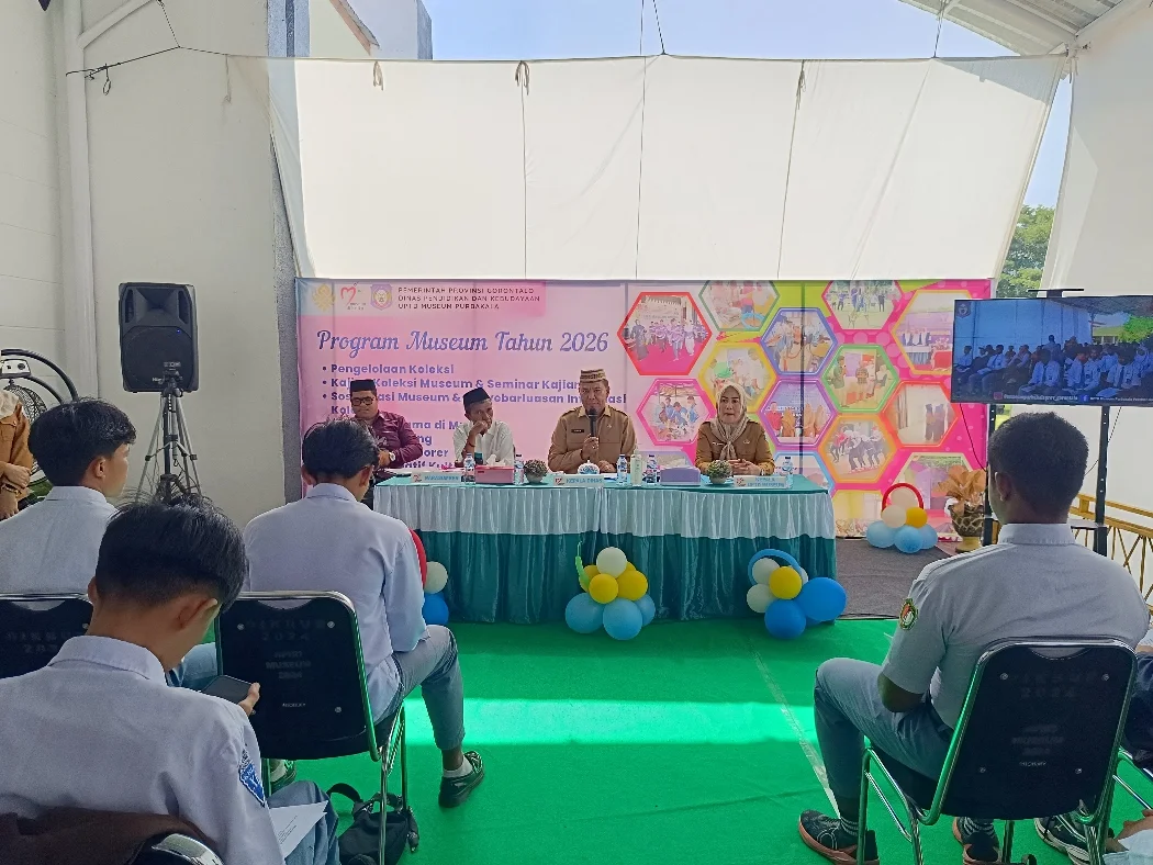 Pembukaan Kegiatan Belajar Bersama di Museum Provinsi Gorontalo