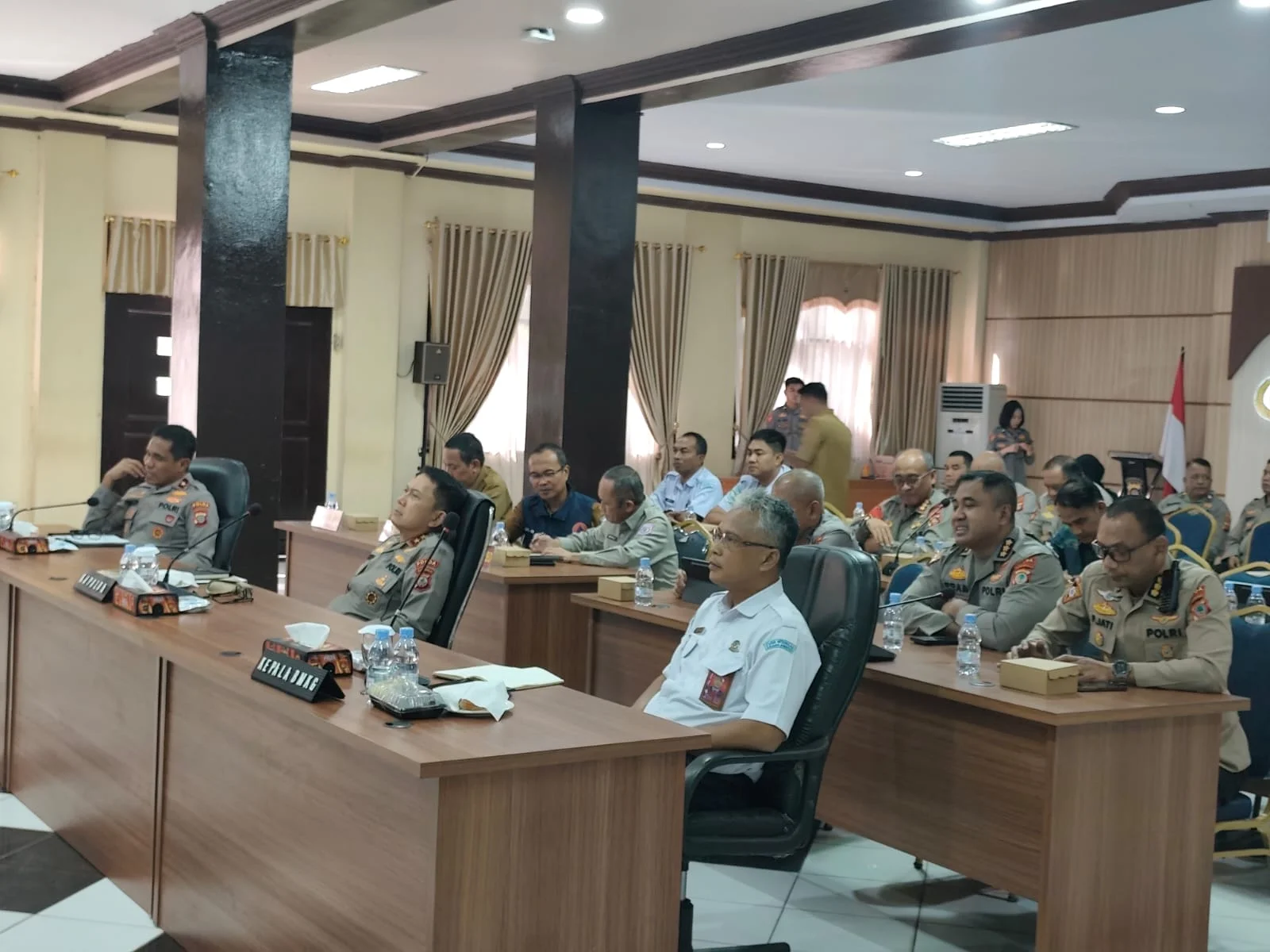 BPBD Gorontalo Hadiri Rapat Video Conference bersama Mabes Polri Terkait Antisipasi Fenomena El Nino 