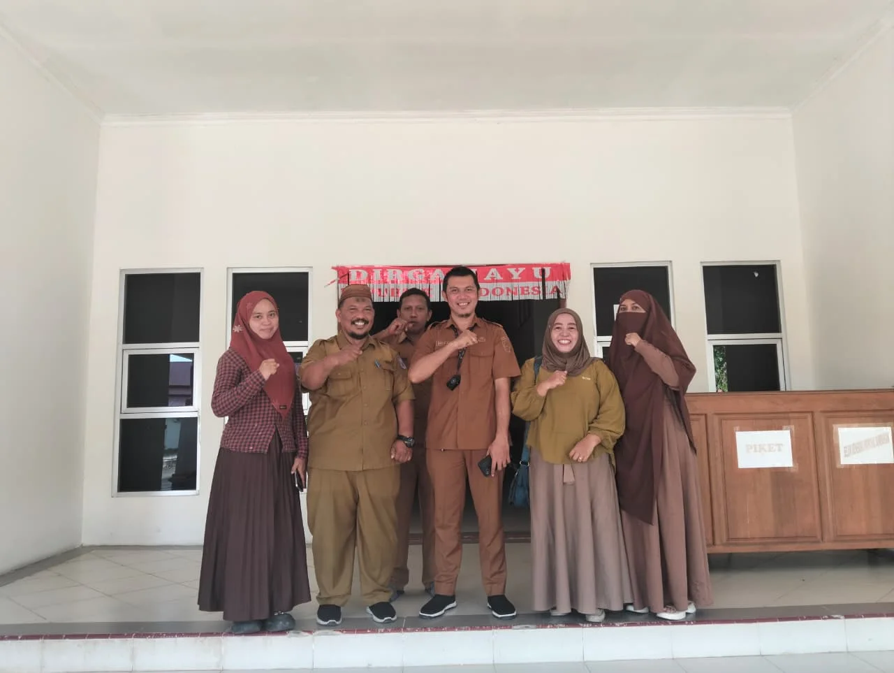 Samakan Persepsi Binwas SPM Sub Urusan Bencana, BPBD Provinsi Gorontalo Kunjungi BPBD Gorut  