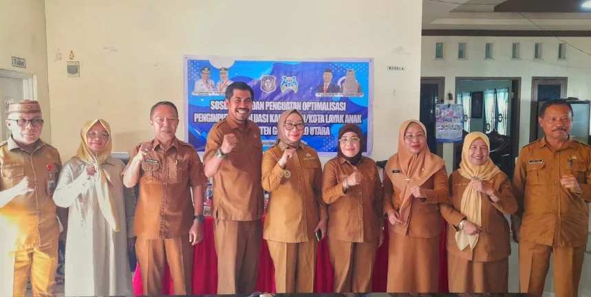 Pemkab Gorut Perkuat Evaluasi KLA, Tekankan Akurasi Data dan Sinergi OPD