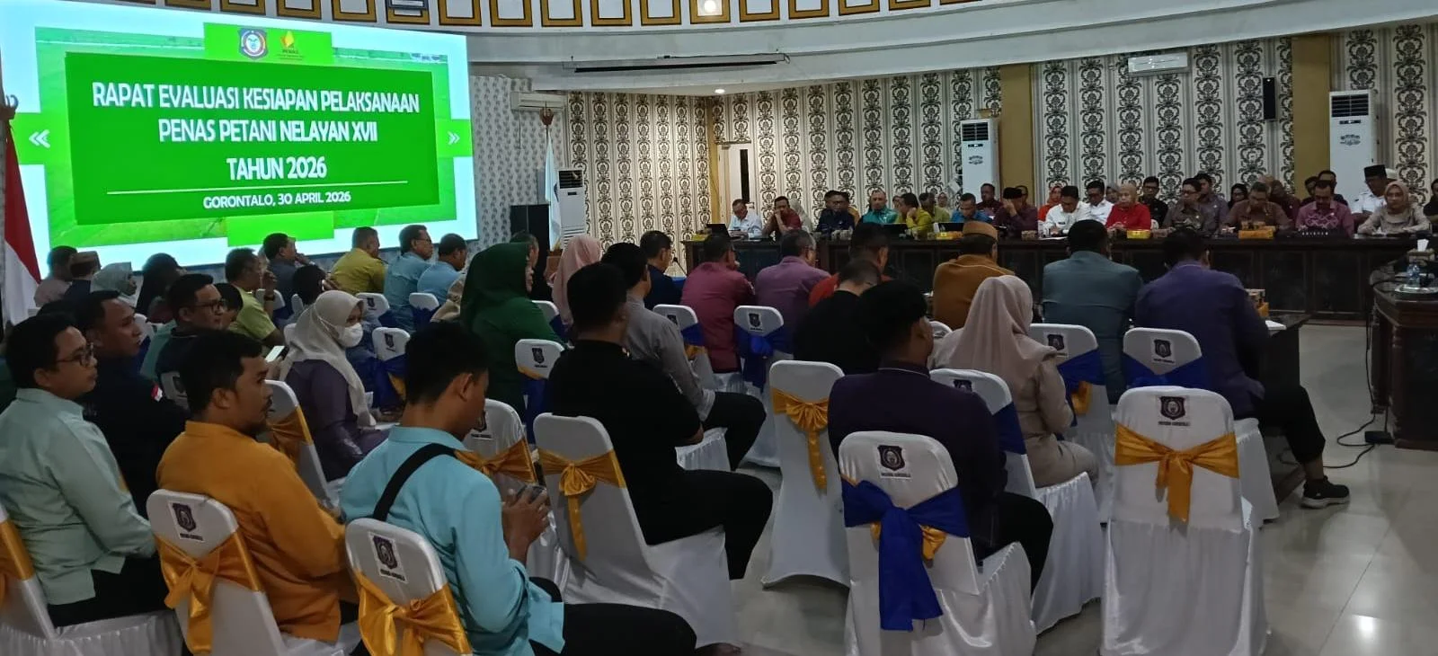  Kalak BPBD Hadir dalam Rapat Evaluasi Kesiapan Pelaksanaan PENAS Petani Nelayan XVII 2026