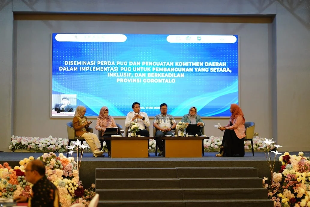 Bukan Sekadar Regulasi, Perda PUG Gorontalo Didorong Jadi Gerakan Bersama Pentahelix, demi Gorontalo yang inklusi.