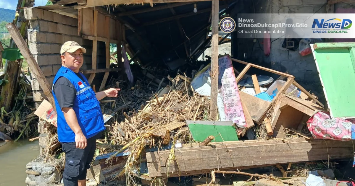 Pemprov Gorontalo Dirikan Dapur Umum untuk Korban Banjir Bandang di Biau