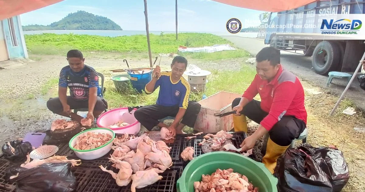Pemprov Gorontalo Perpanjang Operasional Dapur Umum untuk Korban Banjir di Biau