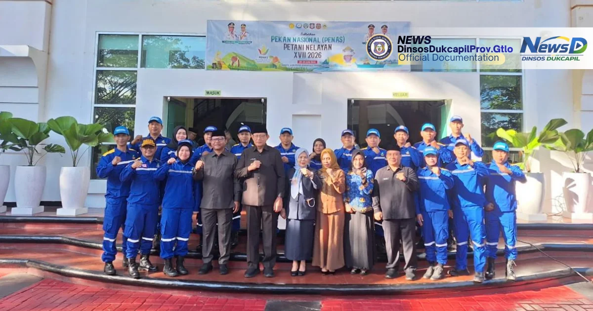 Kadinsosdukcapil Gorontalo Hadiri Upacara Peringatan Hari Lahir Pancasila 2026
