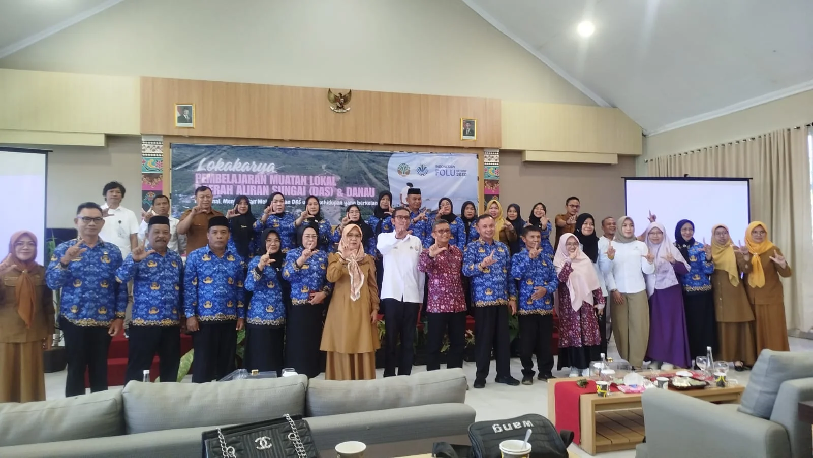 DAS & Danau Limboto Masuk Ruang Kelas, 32 SD se-Kecamatan Limboto Siap Jalankan Aksi nyata