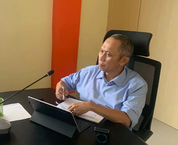 BPBD Provinsi Gorontalo Ikut Rapat Secara Daring dengan Kementerian Pertanian RI, Koordinasi Persiapan PENAS XVII Tahun 2026