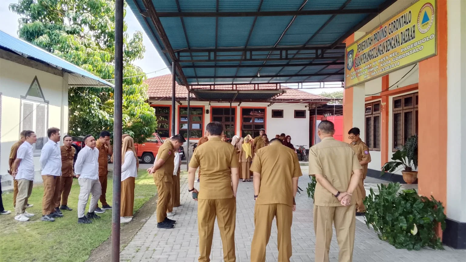 Apel Pagi BPBD Provinsi Gorontalo Tekankan Disiplin dan Kesiapsiagaan ASN