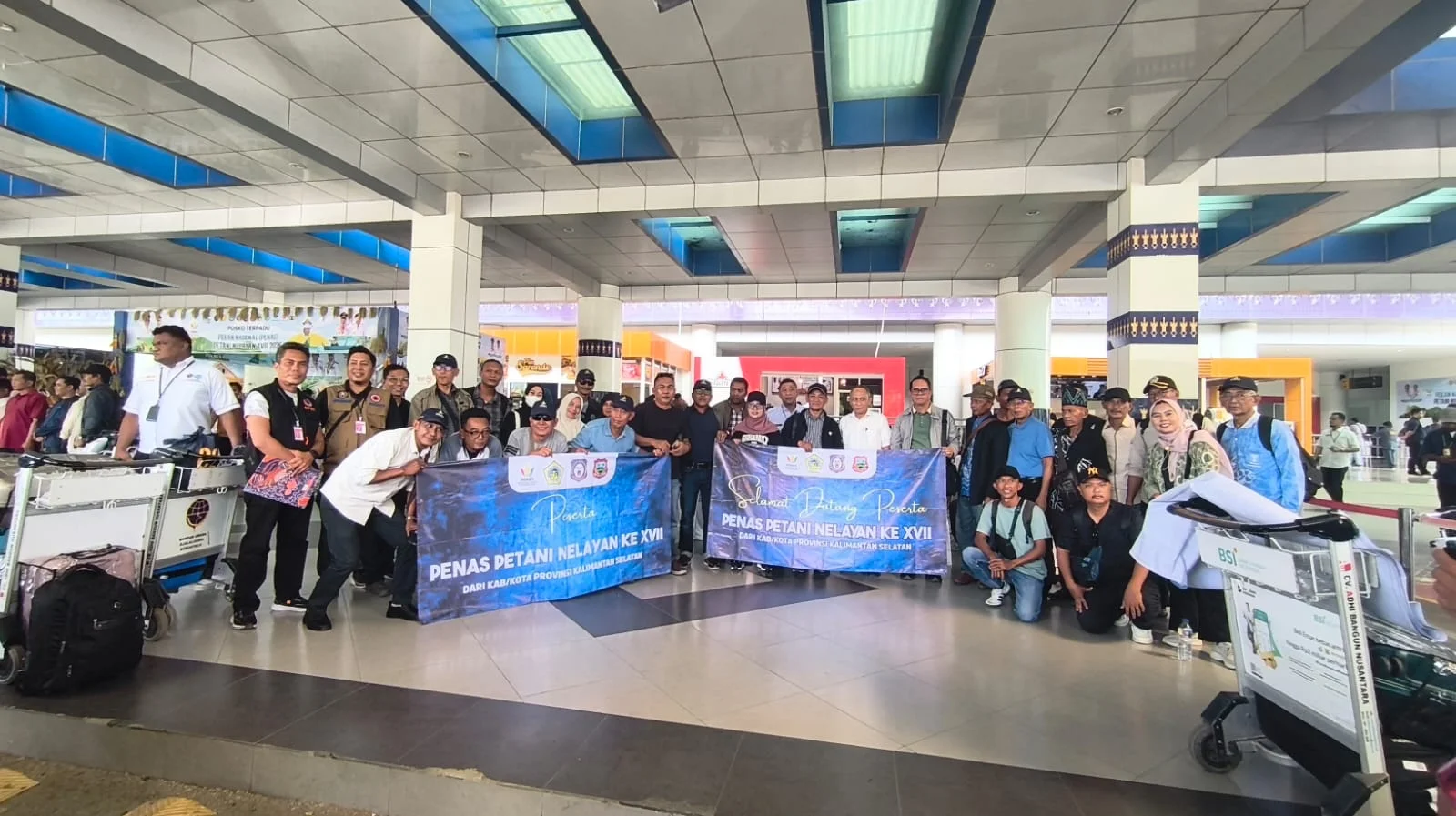 BPBD Gorontalo Sambut Kontingen Kalimantan Selatan dengan Senyuman-Pelayanan Terbaik Jelang PENAS 2026