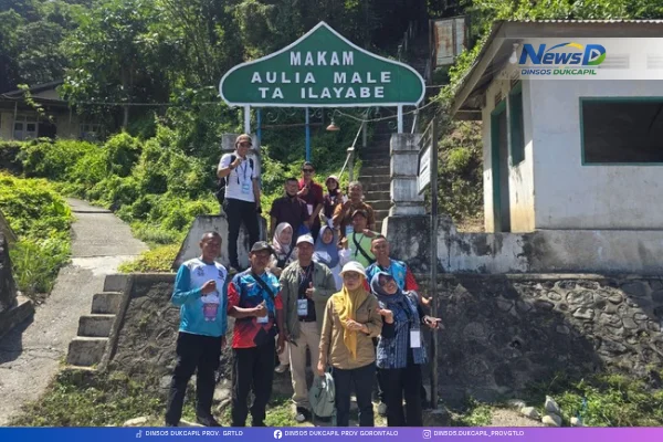 Kontingen Penas XVII Sumsel Jelajahi Destinasi Wisata Gorontalo