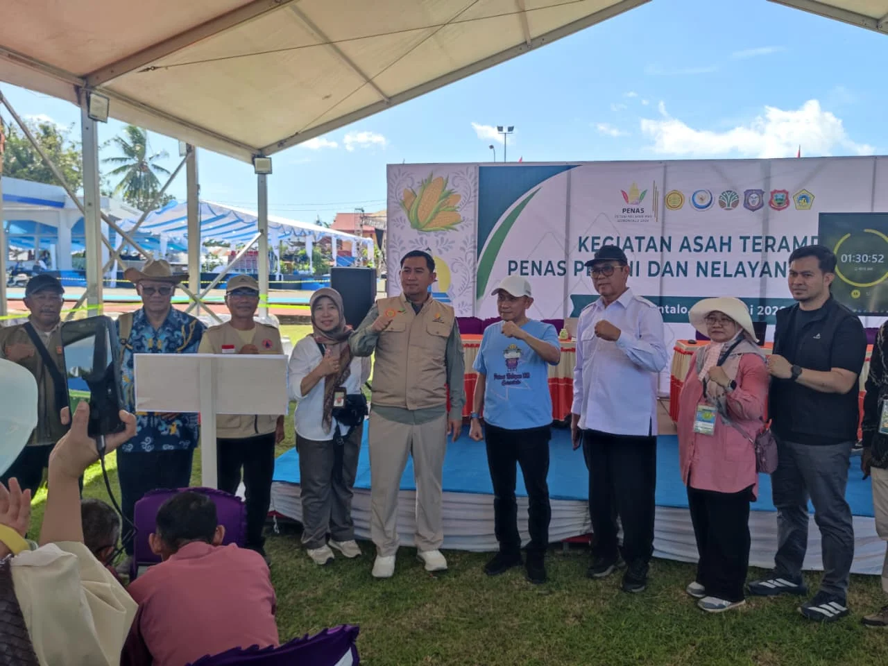 Kalak BPBD Gorontalo Apresiasi Lomba Peragaan Asah Terampil dan Unjuk Tangkas PENAS 2026