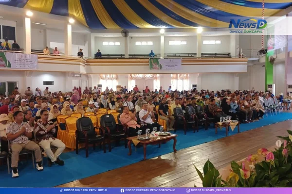 Dinsosdukcapil Gorontalo Sukses Fasilitasi Temu Sukses Petani dan Penyuluh pada Penas XVII