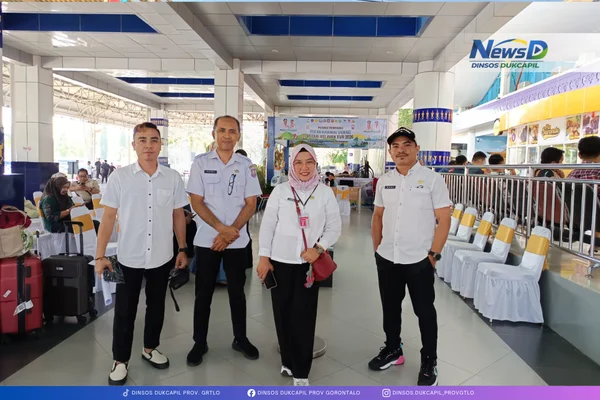 LO Dinsosdukcapil Setia Dampingi Kontingen Sumsel hingga Akhir Penas XVII