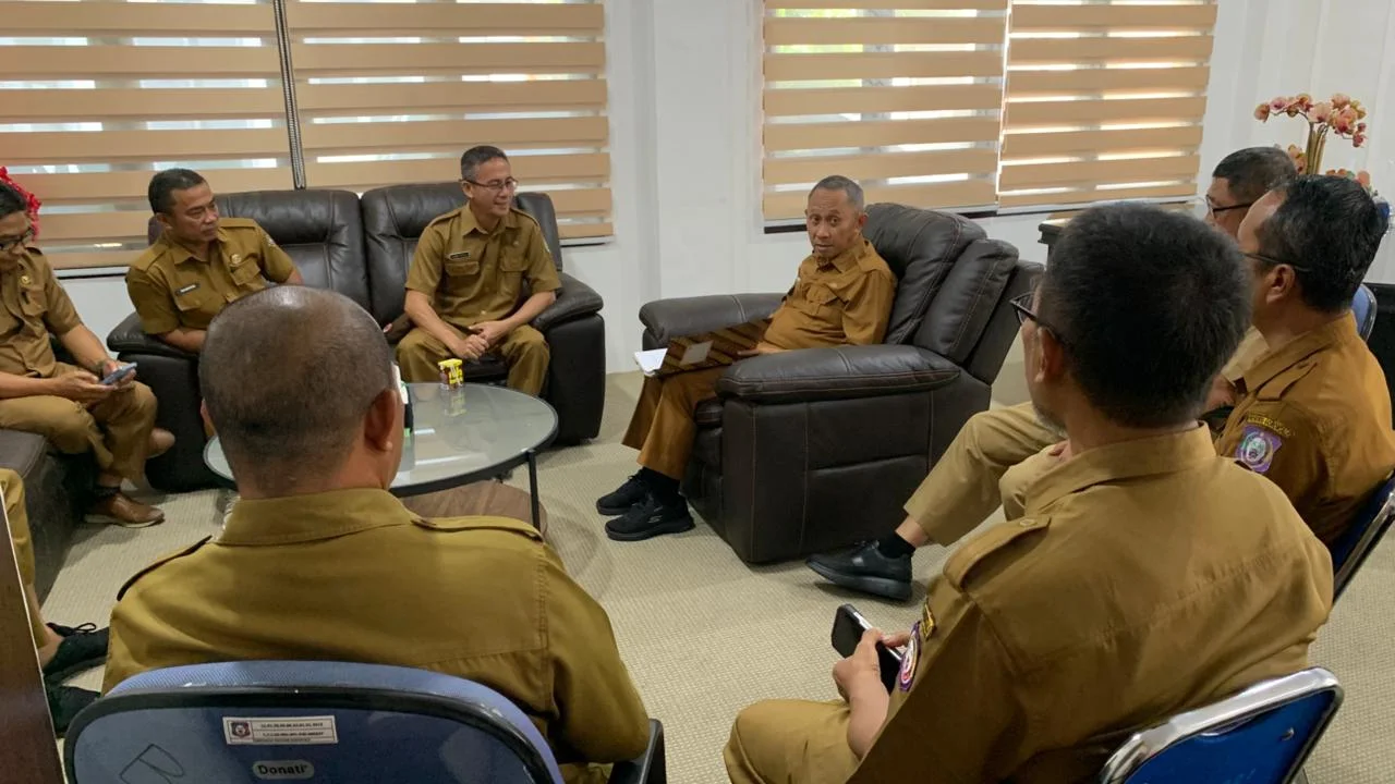 Perkuat Penanganan Bencana, BPBD Kota Gorontalo Koordinasi ke BPBD Provinsi