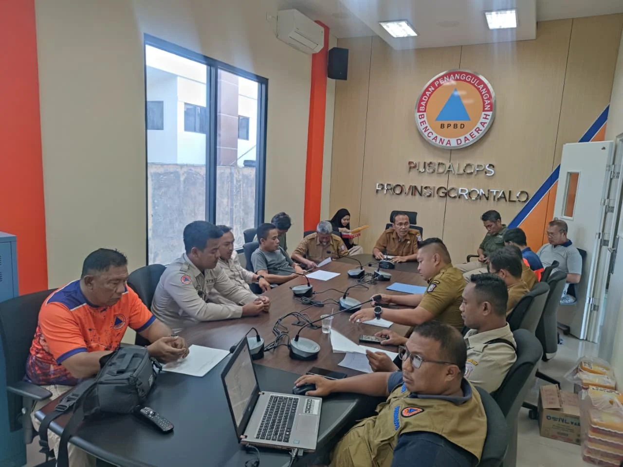 BPBD Provinsi Gorontalo Matangkan Pemutakhiran Data Kejadian Bencana Se-Kabupaten/Kota