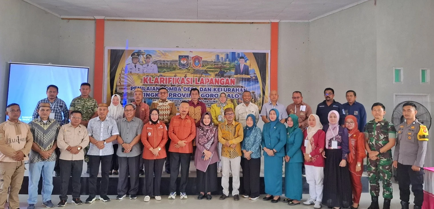 Bulontio Timur Jalani Klarifikasi Lapangan, Wakili Gorontalo Utara pada Lomba Desa Tingkat Provinsi 2026