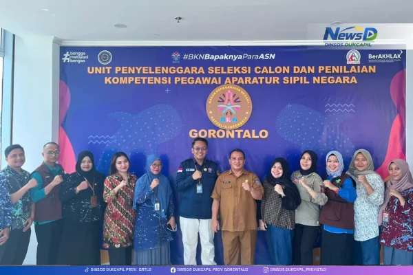Kadinsosdukcapil Gorontalo Tinjau Seleksi PPPK Sekolah Rakyat di BKN, Beri Semangat Ribuan Peserta