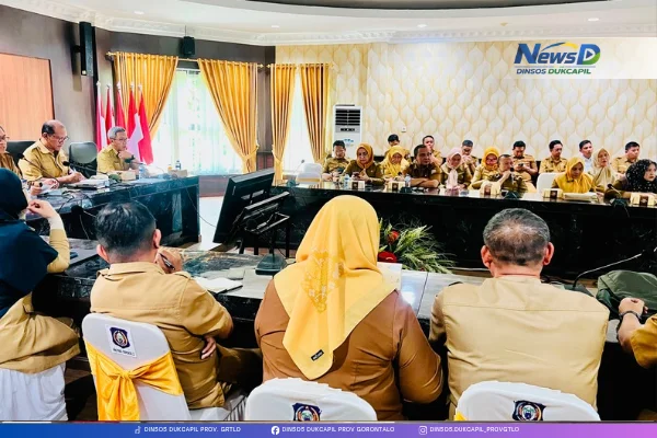 Pimpinan OPD Matangkan Persiapan Gorontalo Karnaval Karawo 2026.Dinsosdukcapil Siap Berpartisipasi